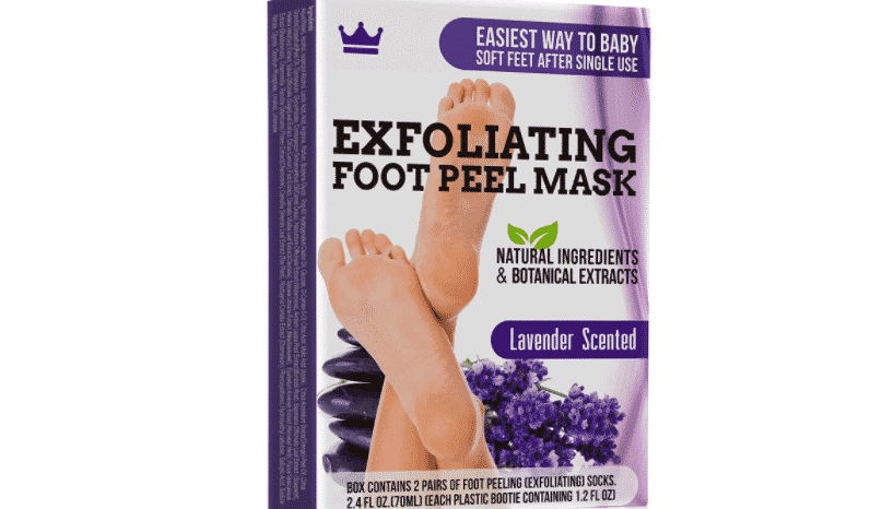 exfoliating foot peel mask