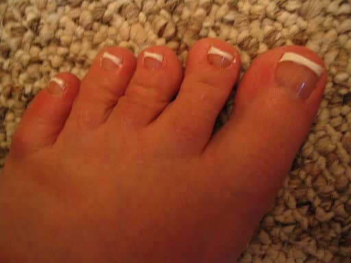 French pedicure